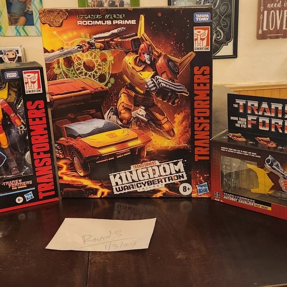 Hasbro Other Transformers Rodimus Prime Hot Rod Set Of 3 G Reissue